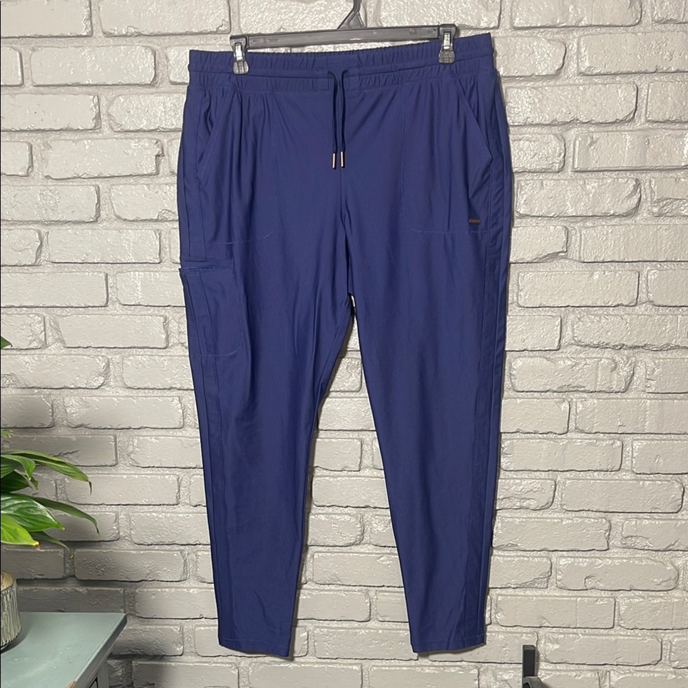 Cherokee Blue Straight Leg Scrub Pants